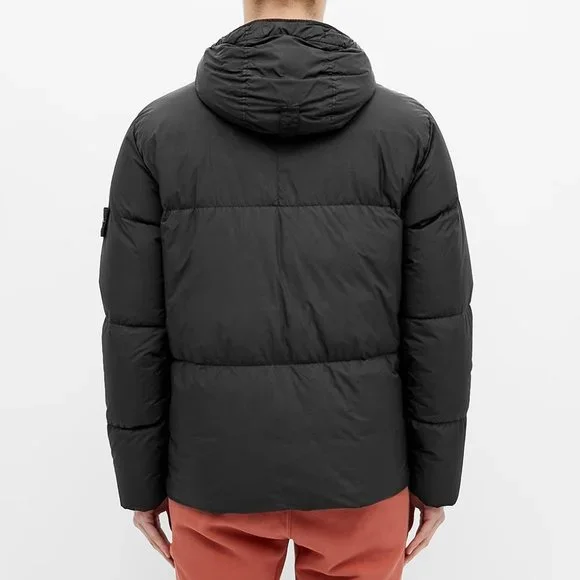Stone Island Crinkle Reps Down Jacket ‘Black’ - Picture 2 of 11